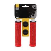 Wag Coppia manopole Wave Lock-On Rosso Nero 2